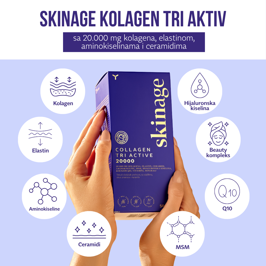 najjači kolagen, ceramidi, elastin, aminokiseline