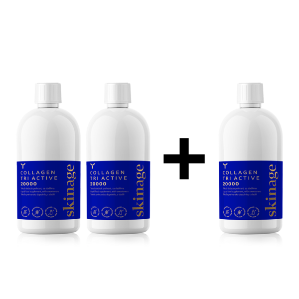 Skinage Tri Active 20.000 mg 2+1 GRATIS