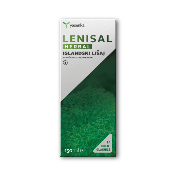 Lenisal Islandski lišaj sirup za grlo