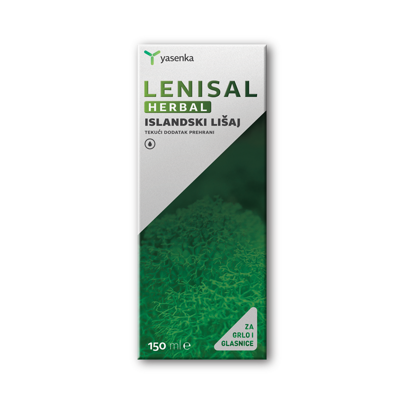Lenisal Islandski lišaj sirup za grlo