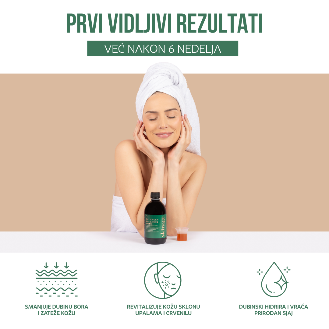 prvi rezultati već nakon 6 nedelja korišćenja