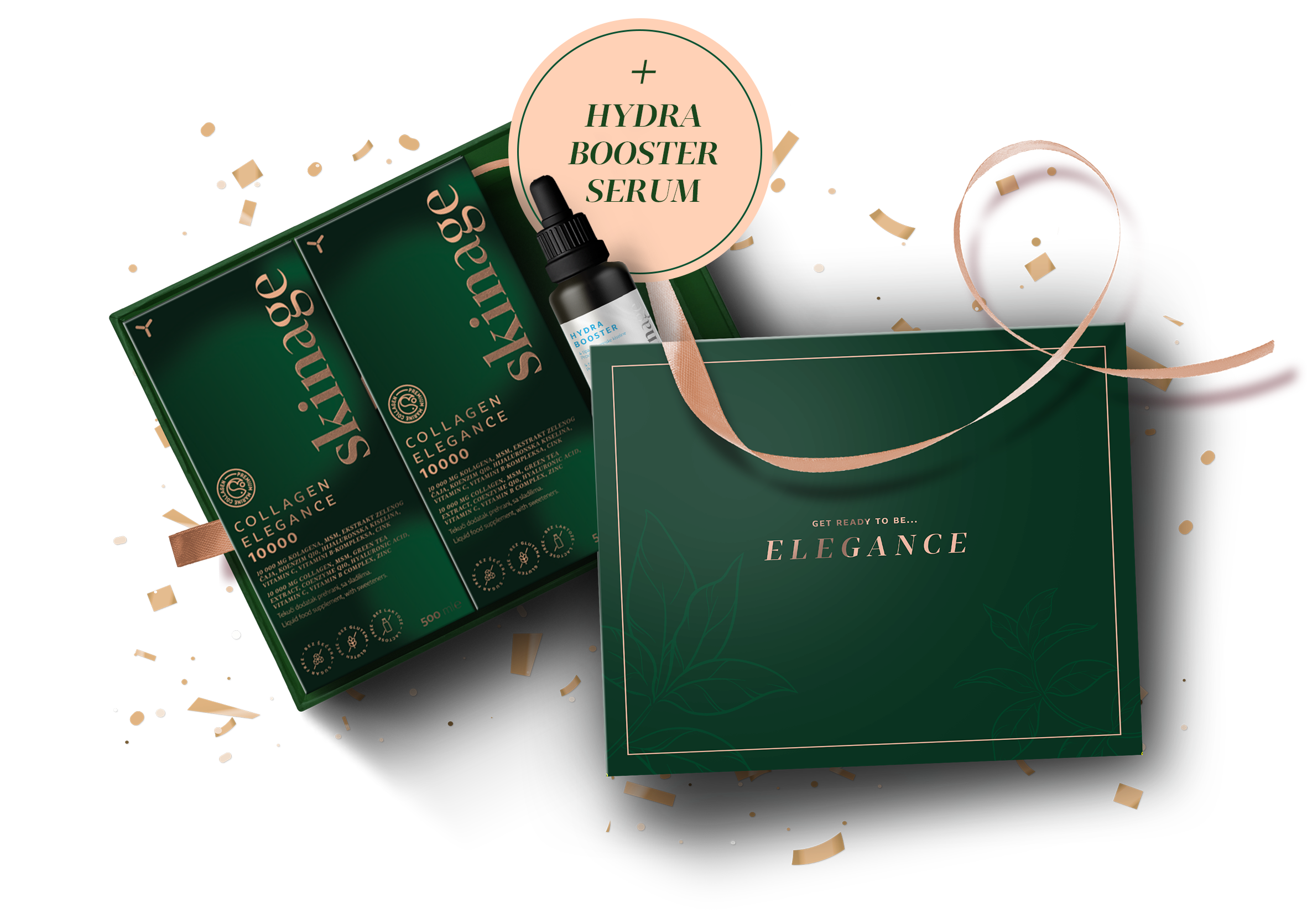 Promo pakovanje 2x Elegans + Hydra booster GRATIS