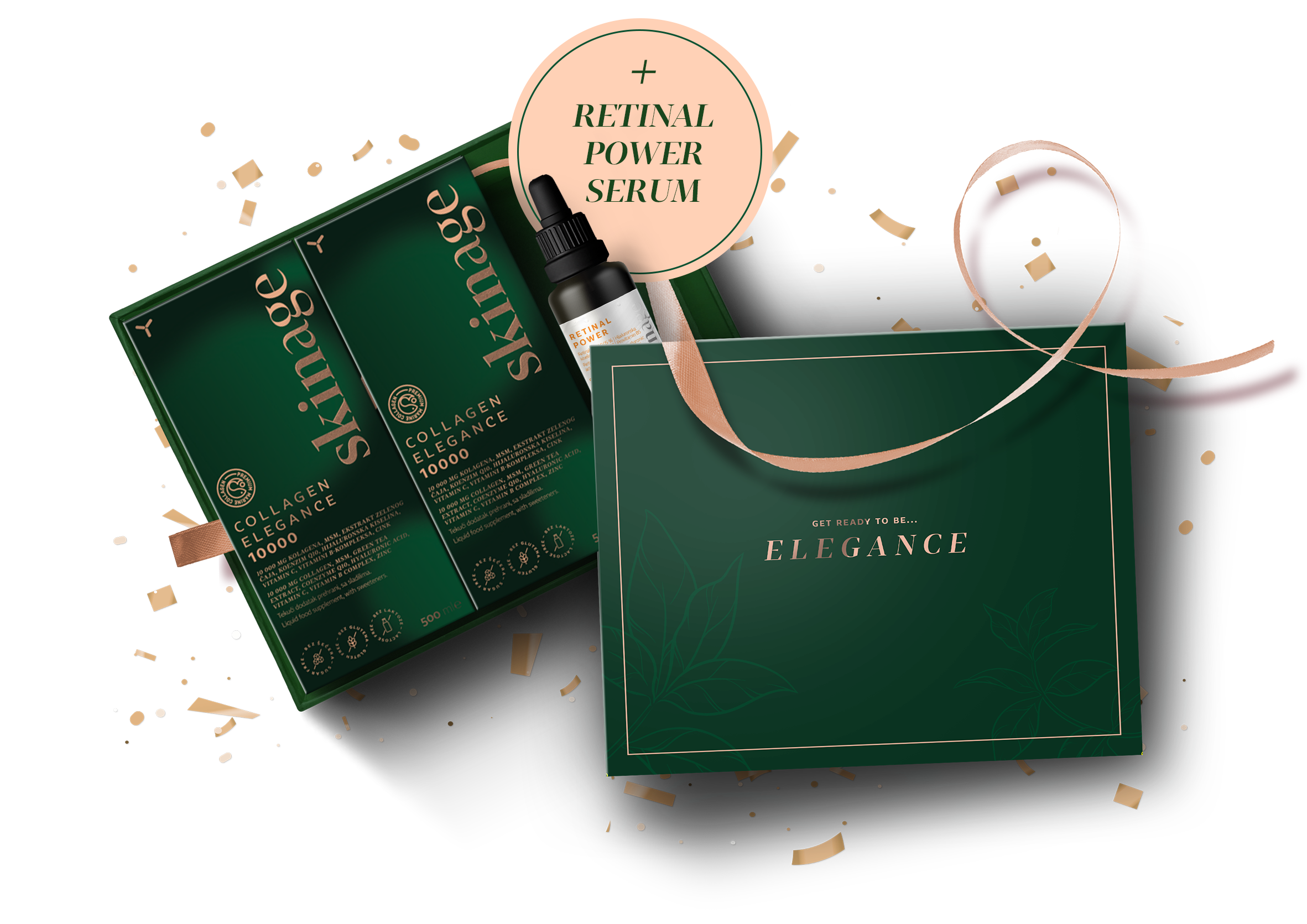 Promo pakovanje 2x Elegans + Retinal Power GRATIS