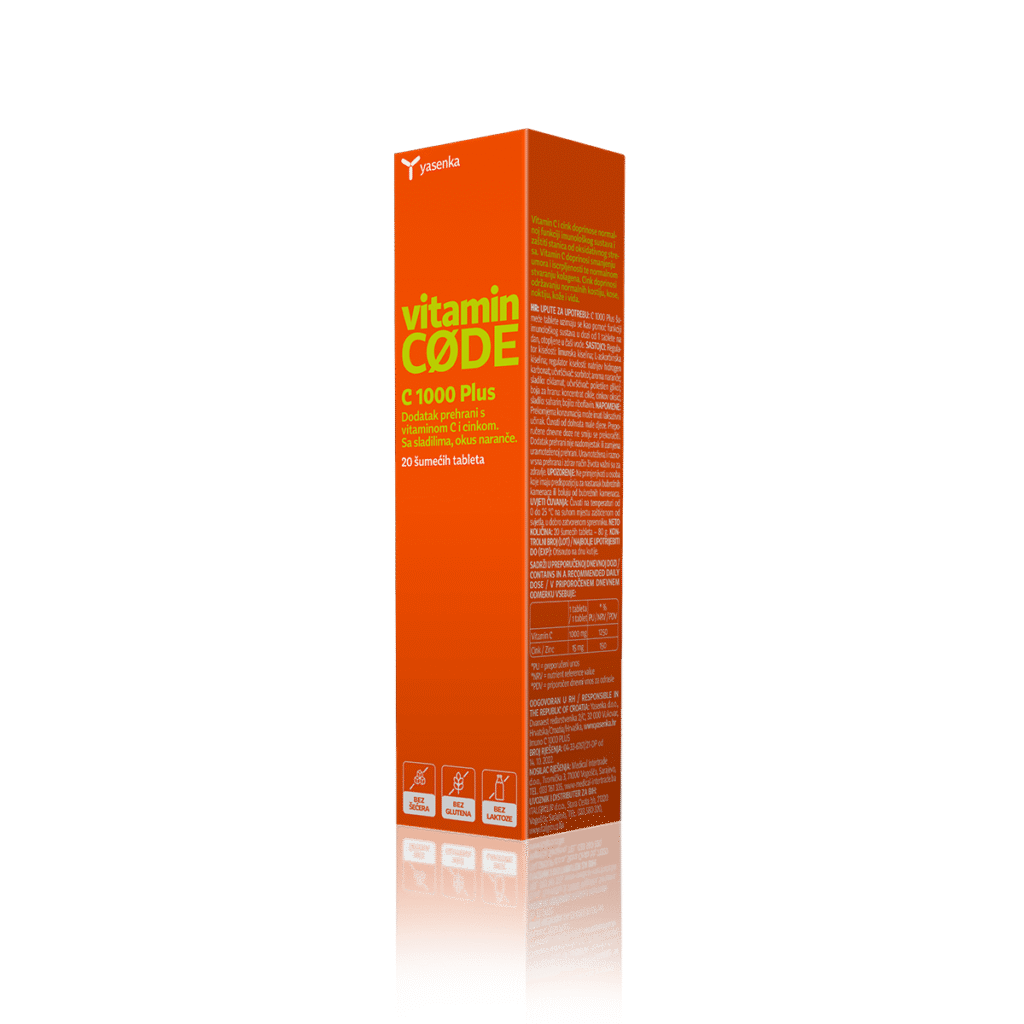 Vitamin Code C 1000 PLUS – šumeće tablete