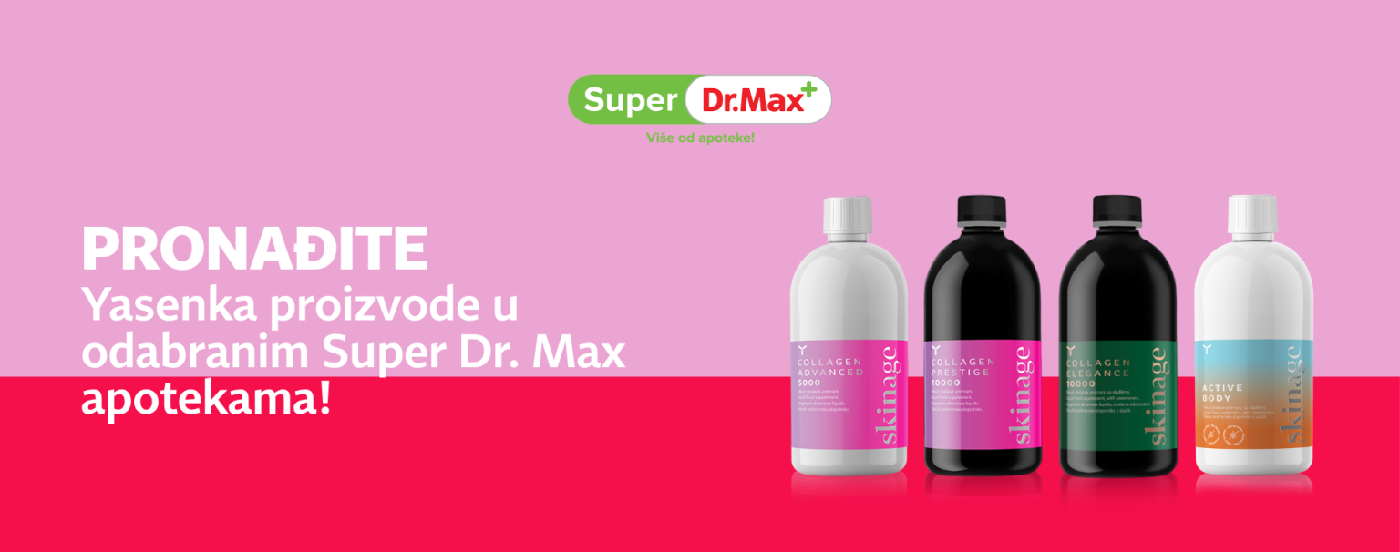 Prinađi Yasenka proizvode u Super Dr. Max apotekama