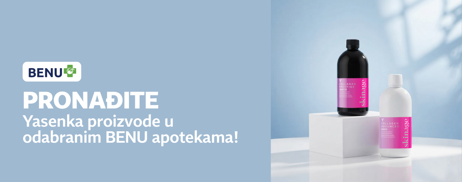 Yasenka proizvodi dostupni su u BENU apotekama