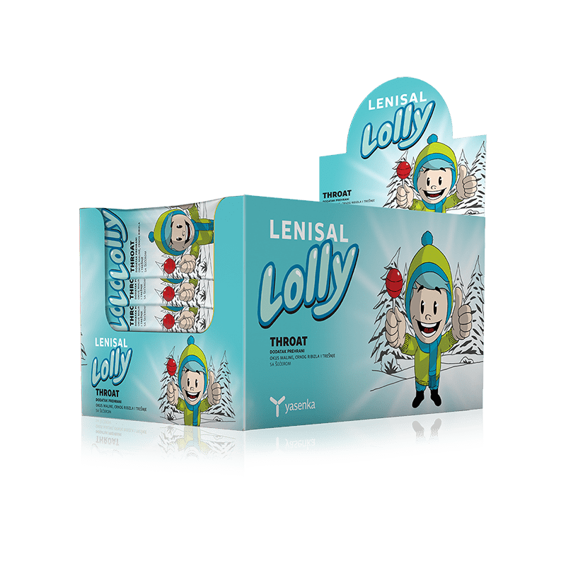 lenisal lolly troath - lizalice za grlo