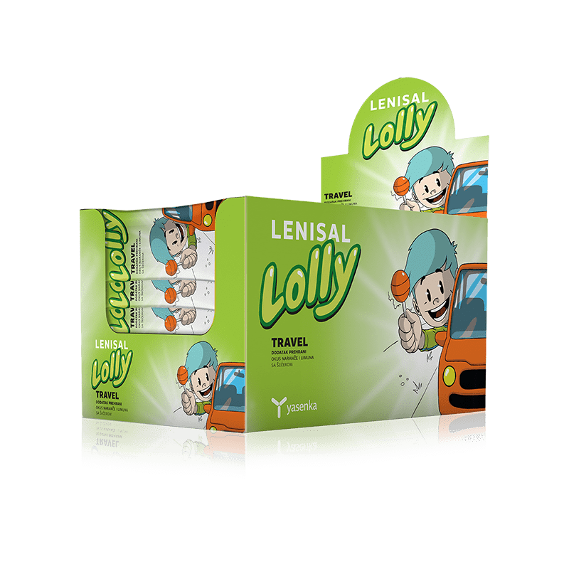 za bezbrižno putovanje bez mučnina lenisal lolly travel